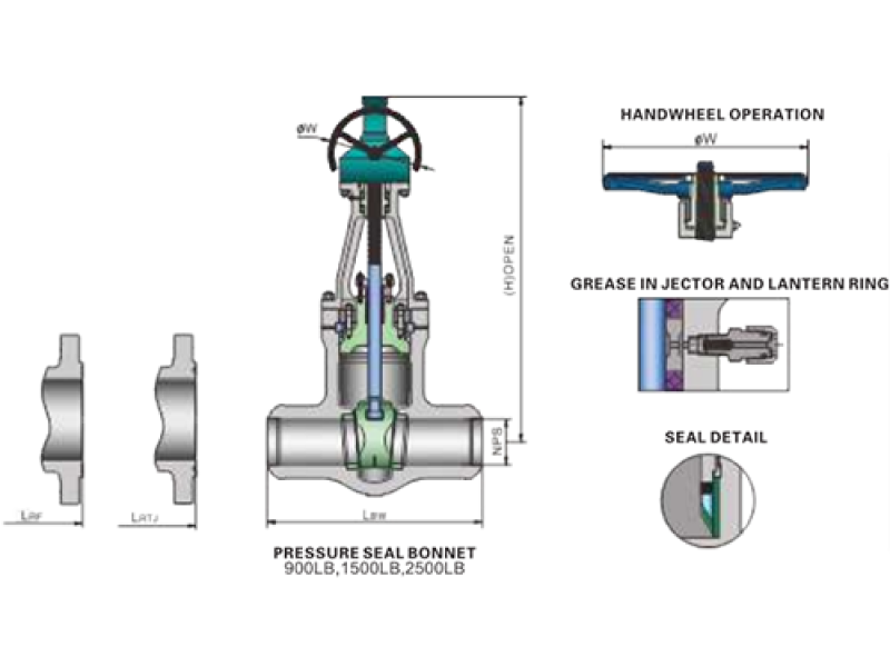 Casting-Steel-PSB-Gate-Valve