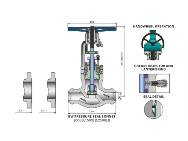 Casting-Steel-PSB-Globe-Valve